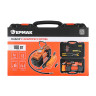 ЕРМАК Набор 12 предметов с 2-х поршневым компрессором 12В, 60л/мин, 180Вт