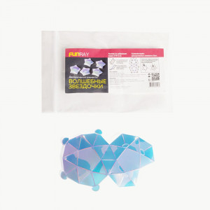 Набор декоративные элементы д/гирлянды "Волшебные звездочки" 6x6x2см, 5шт, Funray