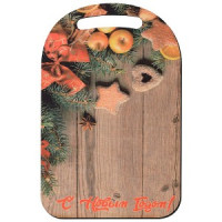 Доска разделочная &quot;С Новым годом!&quot;, 29*18,5см, береза МБ2-155 Мультидом