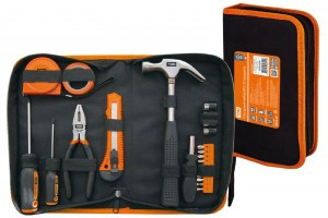 TDM Гранит слесарный набор №3, 22 предмета, тканевый чехол SQ1014-0203