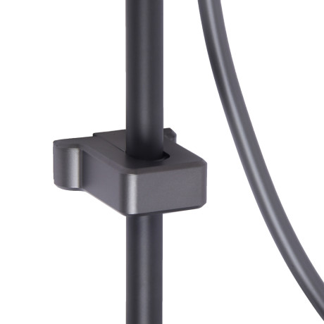 СоюзКран Душ сист с цинк смесит (картридж 35мм), верх 1 реж 300*200мм, ручн 3 реж 105*125мм, графит