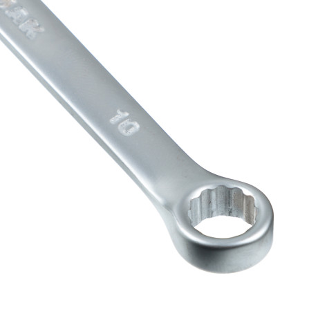 ЕРМАК Ключ рожково-накидной, 10мм, матовый CRV