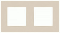 ЭРА 12 рамка СУ 2 мест. Классик, слоновая кость 12-5202-02