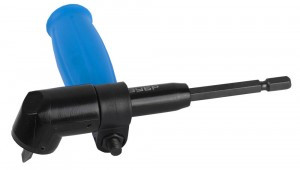 Адаптер ЗУБР "ЭКСПЕРТ" угловой д/бит, дополнит рук, 135мм zu26754-135