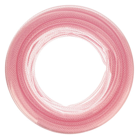 Шланг эластичный 3/4", 25 м, прозрачный розовый Palisad