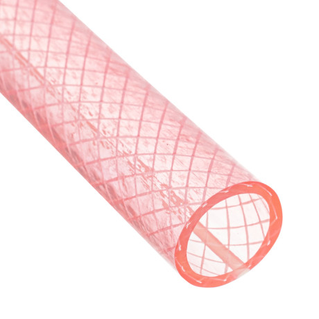 Шланг эластичный 3/4", 25 м, прозрачный розовый Palisad