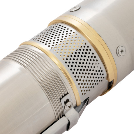 Скважинный насос DWC-4-80, центробежный, диаметр 4", 1500 Вт, 5700 л/ч, напор 80 м Denzel