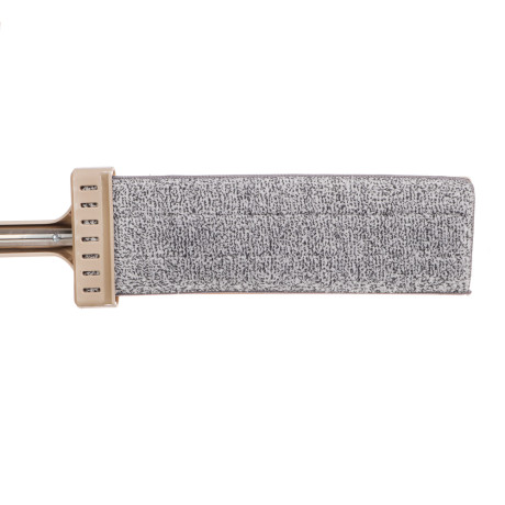 VETTA Швабра 360° с вертикальным отжимом и доп.насадкой 35 см, 120 см нерж.сталь пластик