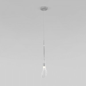 Eurosvet св-к подвесной  G9 1x5 Вт 165х65х1500 металл прозрачный/хром Folio 50224/1 a058962