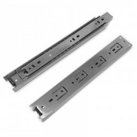 Направляющие шариковые 45-300 /12&quot;/ хром (комплект 2шт, цена за комплект) (20)  StahlBuro