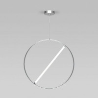 Eurosvet св-к подвесной 490lm 590х590х1700 металл хром Element 90282/1 a061421