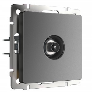 Werkel мех. роз. СУ 1 мест. TV (ТВ) оконечная (графит матовый) W1183064 a063109