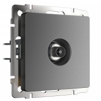 Werkel мех. роз. СУ 1 мест. TV (ТВ) оконечная (графит матовый) W1183064 a063109