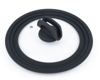 Крышка d=20/22/24см универсальная, обод/ручка силикон, паровыпуск TR-38006 TalleR