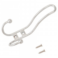 Крючок-вешалка мебельн 3-рожк 208A CP хром Инд. уп. на подвесе StahlBuro (160,40)