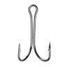 Набор крючков двойных тм AZOR FISHING, №4,2,1, черный никель, 10 шт, 3 вида