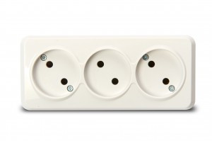 Smartbuy Юпитер роз. ОУ 3 мест. бел. (пласт. осн.) 10A SBE-03w-10-S3-N
