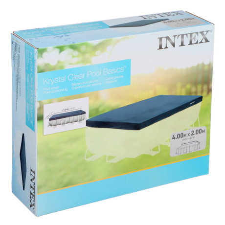 INTEX Прямоугольное покрывало для бассейна, 4x2м, 28037