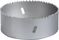 Коронка ЗУБР "ЭКСПЕРТ" биметаллическая, быстрорежущая сталь, глубина сверления до 38мм, d-114мм