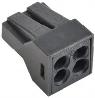 IEK клемма СМК 773-304 4х(0,75-2,5мм2) с пастой, 24А (уп.100шт, цена за шт) UKZ-001-304