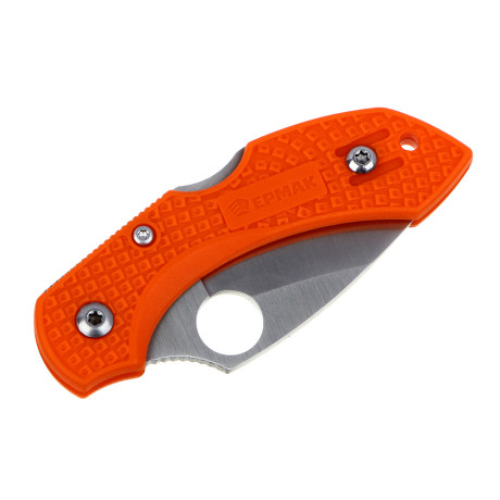 Нож туристический складной тм ЕРМАК, 14,2см, нерж. сталь, пластик