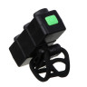 SILAPRO Фонарь задний 6.5х2.5см, 3LED, 7 реж., ABS, USB