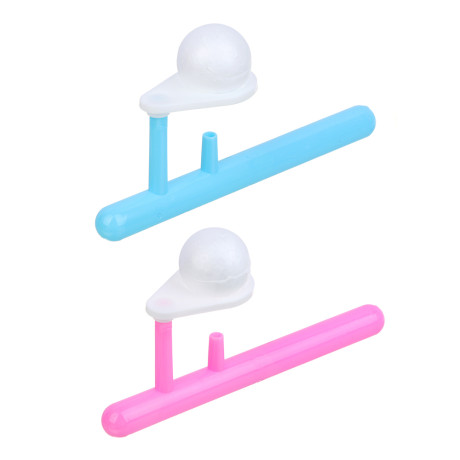 ИГРОЛЕНД Логопедическая игра тренажер "Аэробол", PP, пенопласт, 14х10х4см, 4 цвета