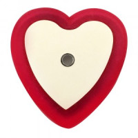 Camelion NL-263 ночник св/д &quot;Сердце с фотосенсором&quot; 0.6W 50x54x60мм фотосенсор 220V пластик, 15381