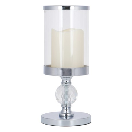 Светильник LED в форме подсвечника со свечой, 11x11x25,8 см, 2xАА