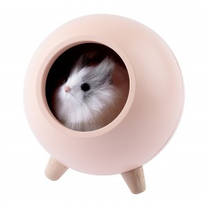 ЭРА ночник св/д 1W хомяк розовый NLED-468-1W-P 2696