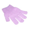Мочалка перчатка тм ЮL с отшелушивающим эффектом, полиэстер, 18см, 5 цветов, МС24-06
