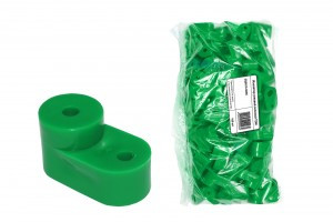 TDM изолятор угловой зеленый (в уп. 100шт, цена за 1 шт) (100!) SQ0810-0006