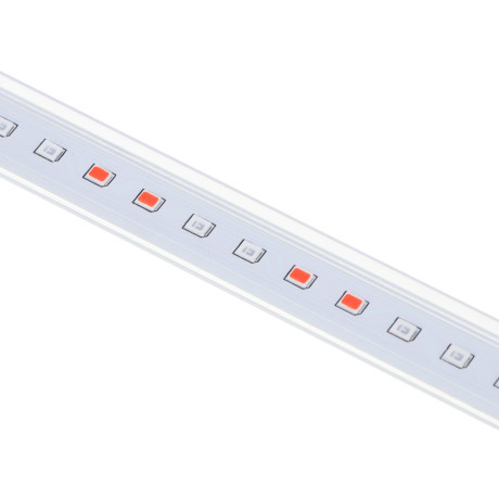 INBLOOM Светильник для растений 3 лампы, 72LED, 25см, 3 реж, таймер, диммер, 12Вт, 12В, 1A, РС