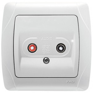 VIKO by Panasonic Carmen роз. СУ Аудио белый 90561037-RU (Турция)