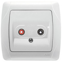 VIKO by Panasonic Carmen роз. СУ Аудио белый 90561037-RU (Турция)