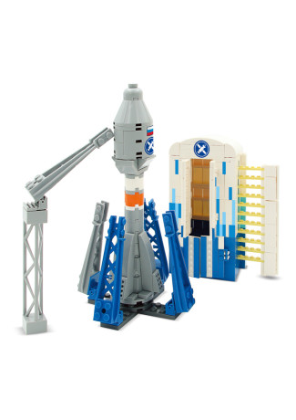BY Русские Супергерои Конструктор "Космодром Восточный", 395-418 деталей, ABS, 30х20х6см