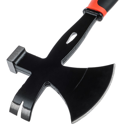 ЕРМАК Топор многофункциональный (молоток+гвоздодёр) 600г с 2х-компонентной рукояткой