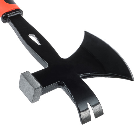 ЕРМАК Топор многофункциональный (молоток+гвоздодёр) 600г с 2х-компонентной рукояткой