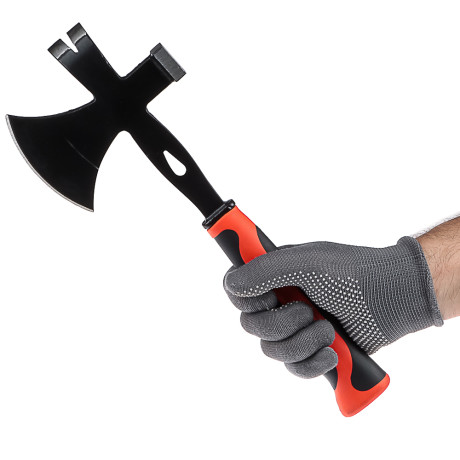 ЕРМАК Топор многофункциональный (молоток+гвоздодёр) 600г с 2х-компонентной рукояткой