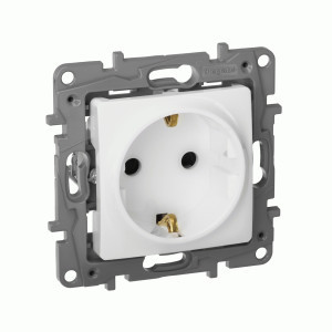 IEK ETIKA мех. роз. СУ 1 мест. бел. (земля, шторки) 672222