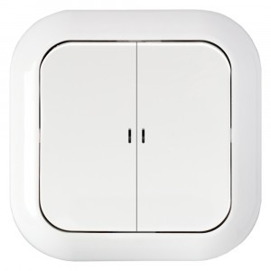 Bylectrica Гармония выкл. СУ 2 кл. бел. (инд., пластик) С510-233