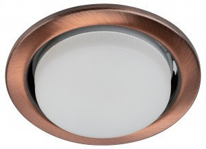 ЭРА св-к встр. под лампу GX53 220V 13W медь KL35 SC/1 (аналог 646308) 3602