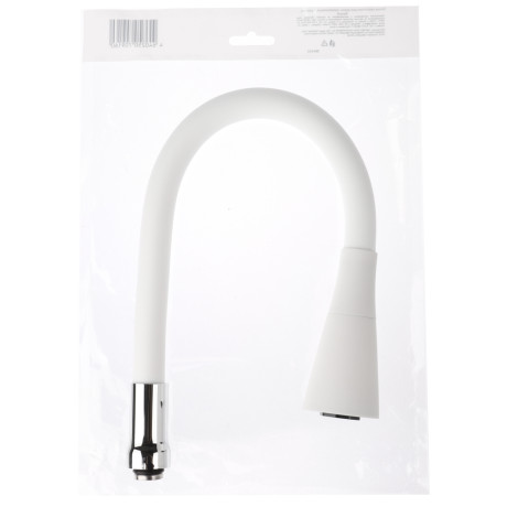 Излив смесителя для кухни, силиконовый, 2 режима, белый