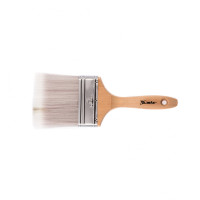 Кисть плоская Platinum 4&quot;, искусственная щетина, деревянная ручка MTX