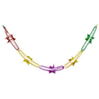 Украшение подвесное, гирлянда 14x14x2см, многоцвет. ПЭТ SYLHC-162179 Волшебная страна