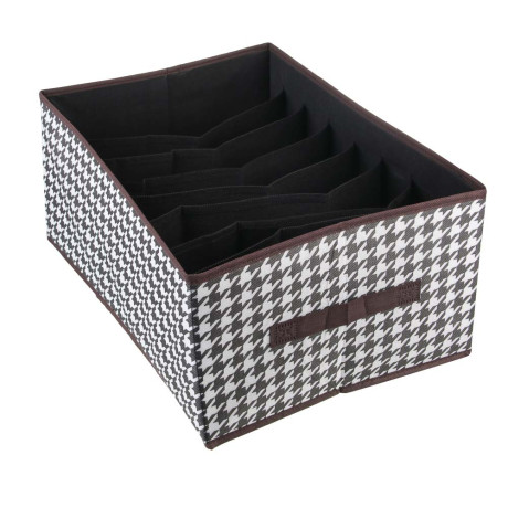 Органайзер для хранения тм VETTA Вудхауз, 8 отделов, полипропилен, картон, 44*30*20см