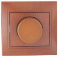 Lezard Мира диммер СУ 1 кл. 16А (1000Вт) сосна (корпус PC) 701-0801-157