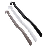 Ложка для обуви 44 см, пластик, цвет белый, черный, серый