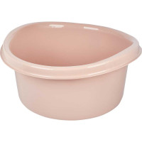 Таз круглый 12 л Vogue бежевый