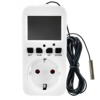 Feron таймер розеточный (с датчиком контроля температуры дл.2м) 3600Вт 16A 230В, TM27 48972